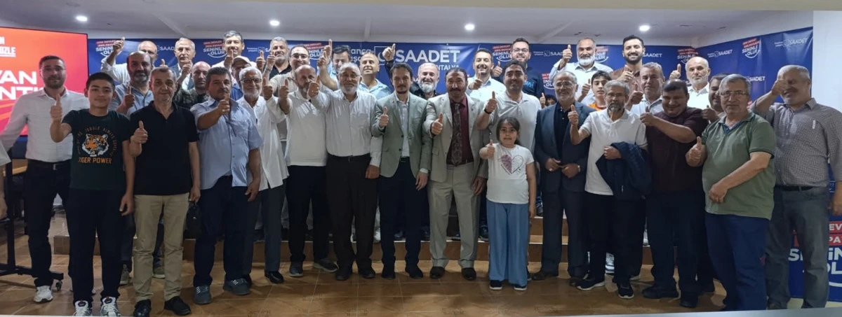  Saadet Partisi Antalya&rsquo;da Bayramlaşma; Birlik ve Kardeşlik Mesajı