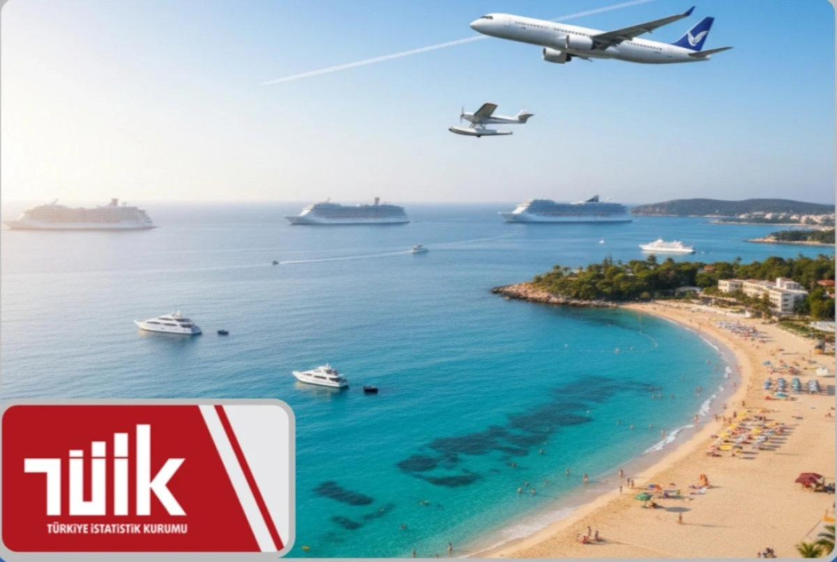 T&Uuml;İK A&ccedil;ıkladı: 2025 Yılında Turizmden 65 Milyar Dolar Kazan&ccedil;