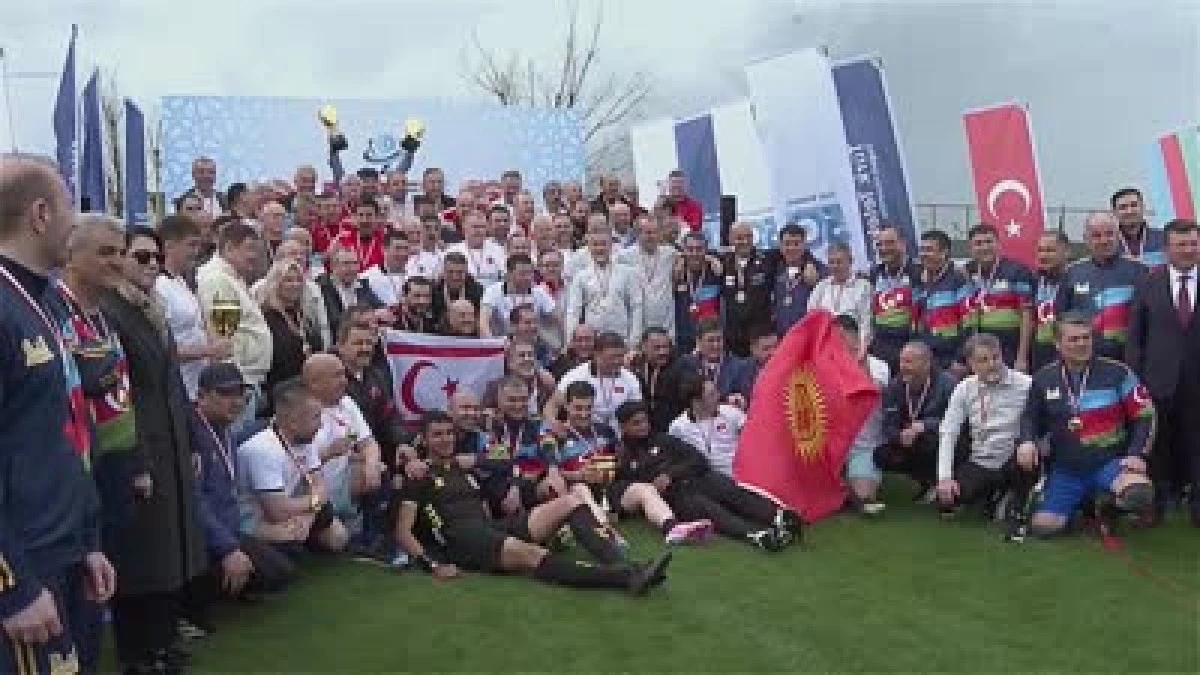 T&uuml;rk D&uuml;nyası Parlamentolar Arası Futbol Turnuvası, Antalya'da Sona Erdi