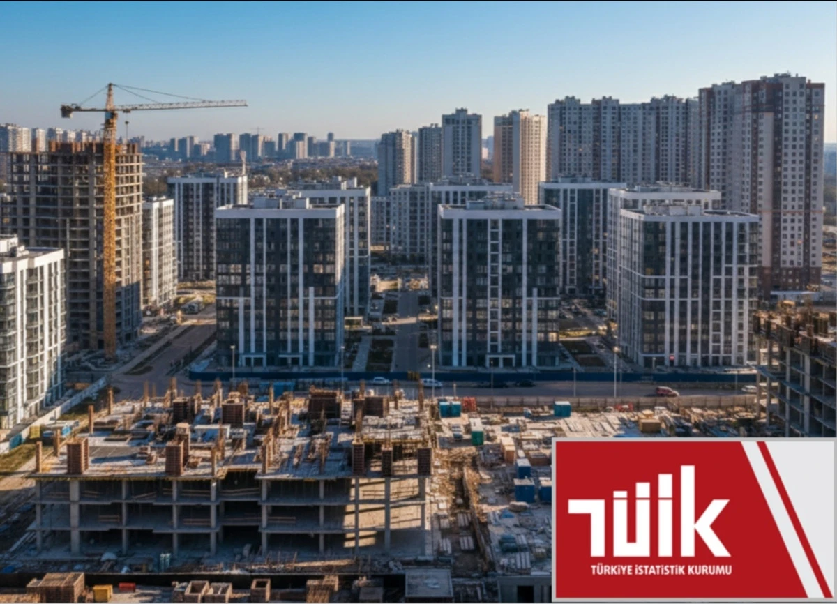 T&uuml;rkiye Genelinde Konut Satışları 2025 Yılında %14,3 Oranında Arttı